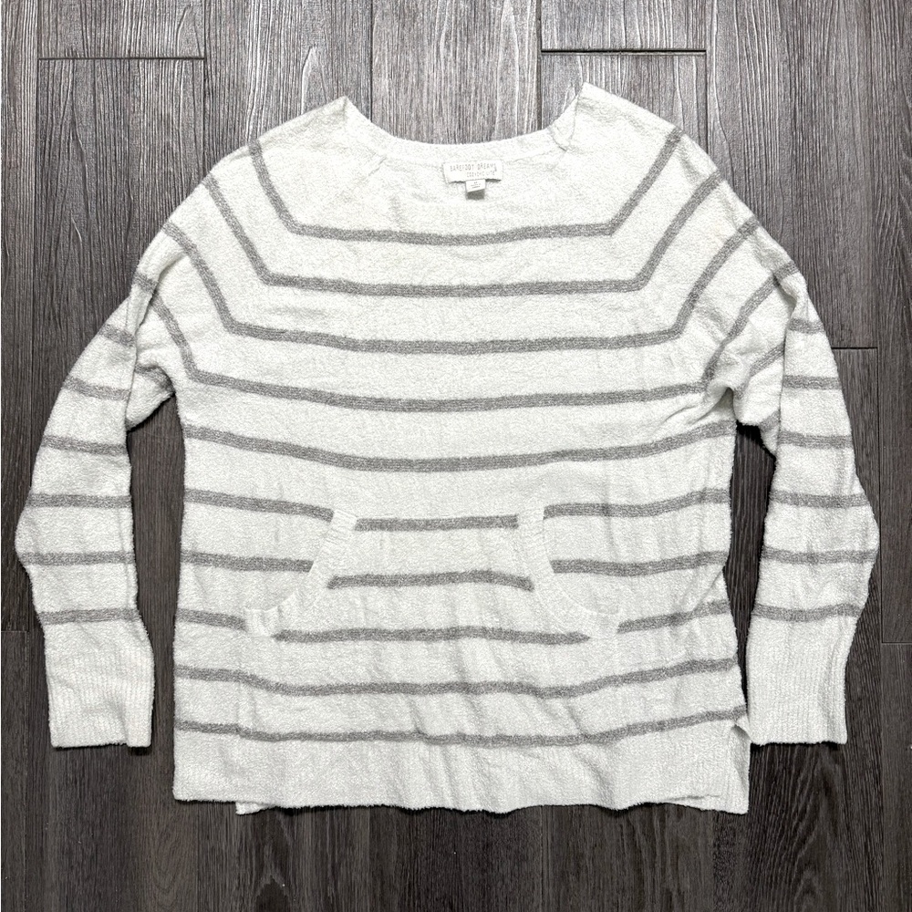 Barefoot Dreams sweater with front pocket